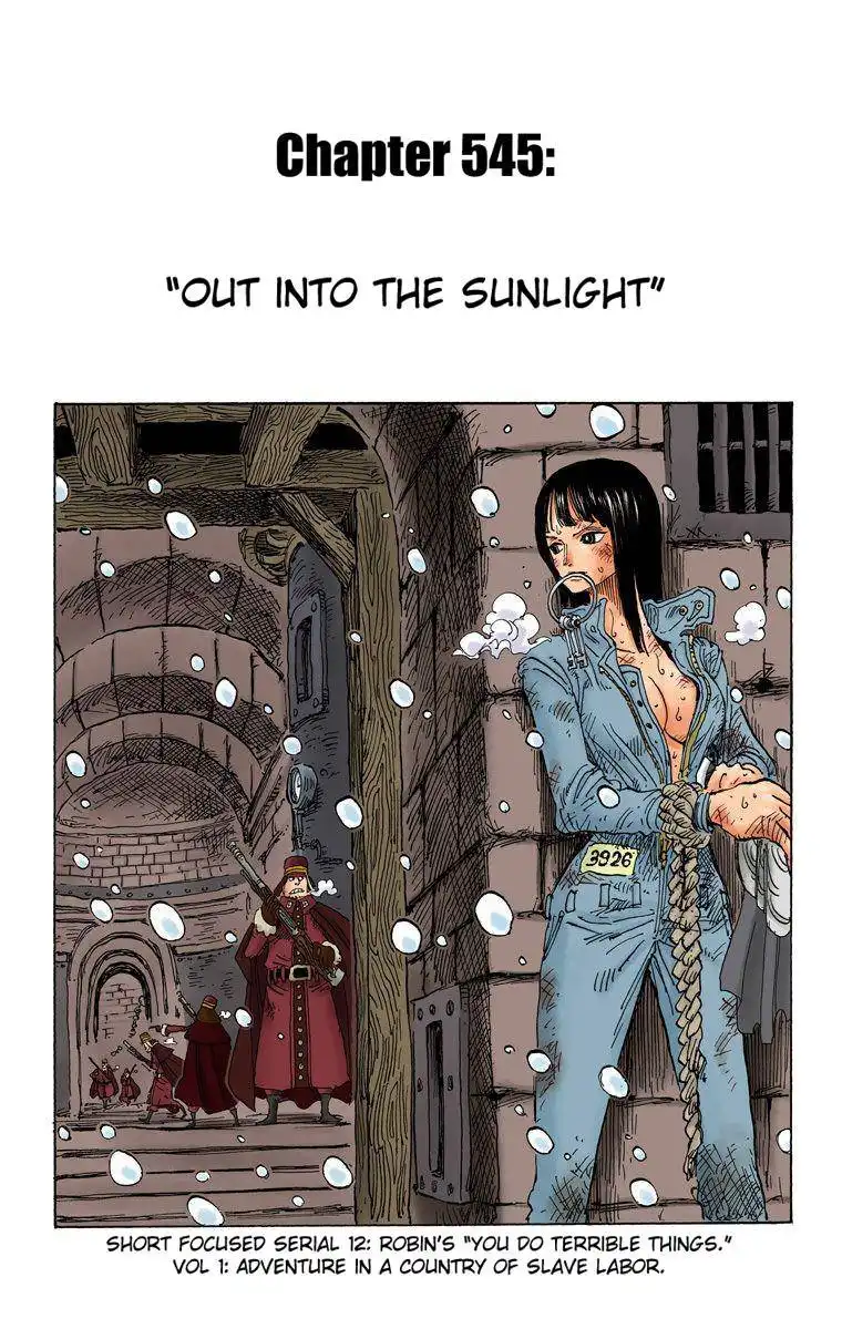 One Piece - Digital Colored Comics Chapter 545 2